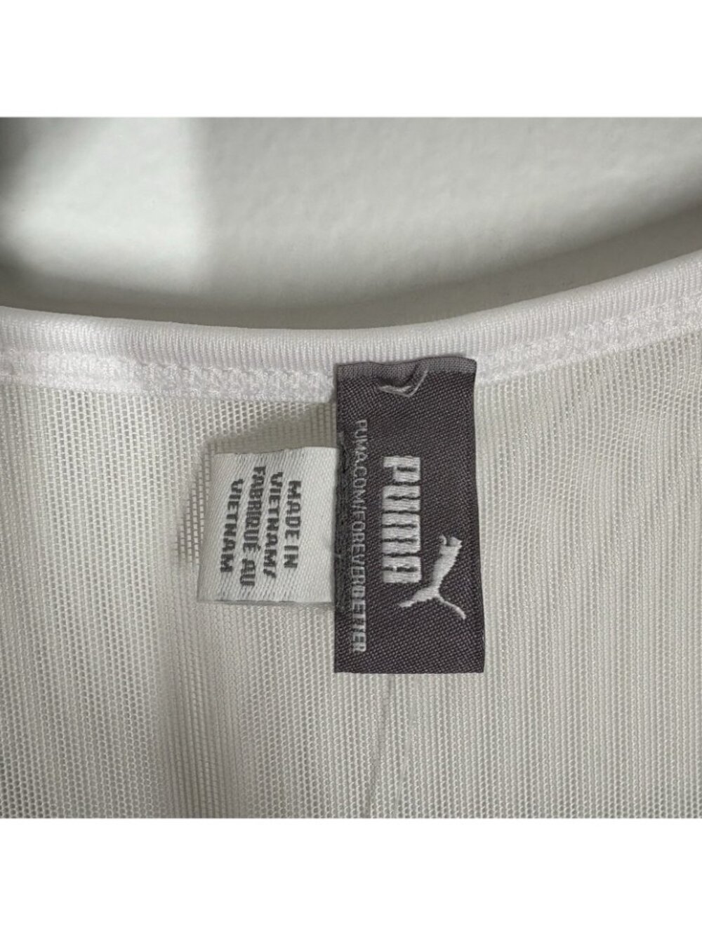 Puma Women XXL White Mid Impact 4Keeps Racerback Sports Bra NWT - Picture 7 of 16
